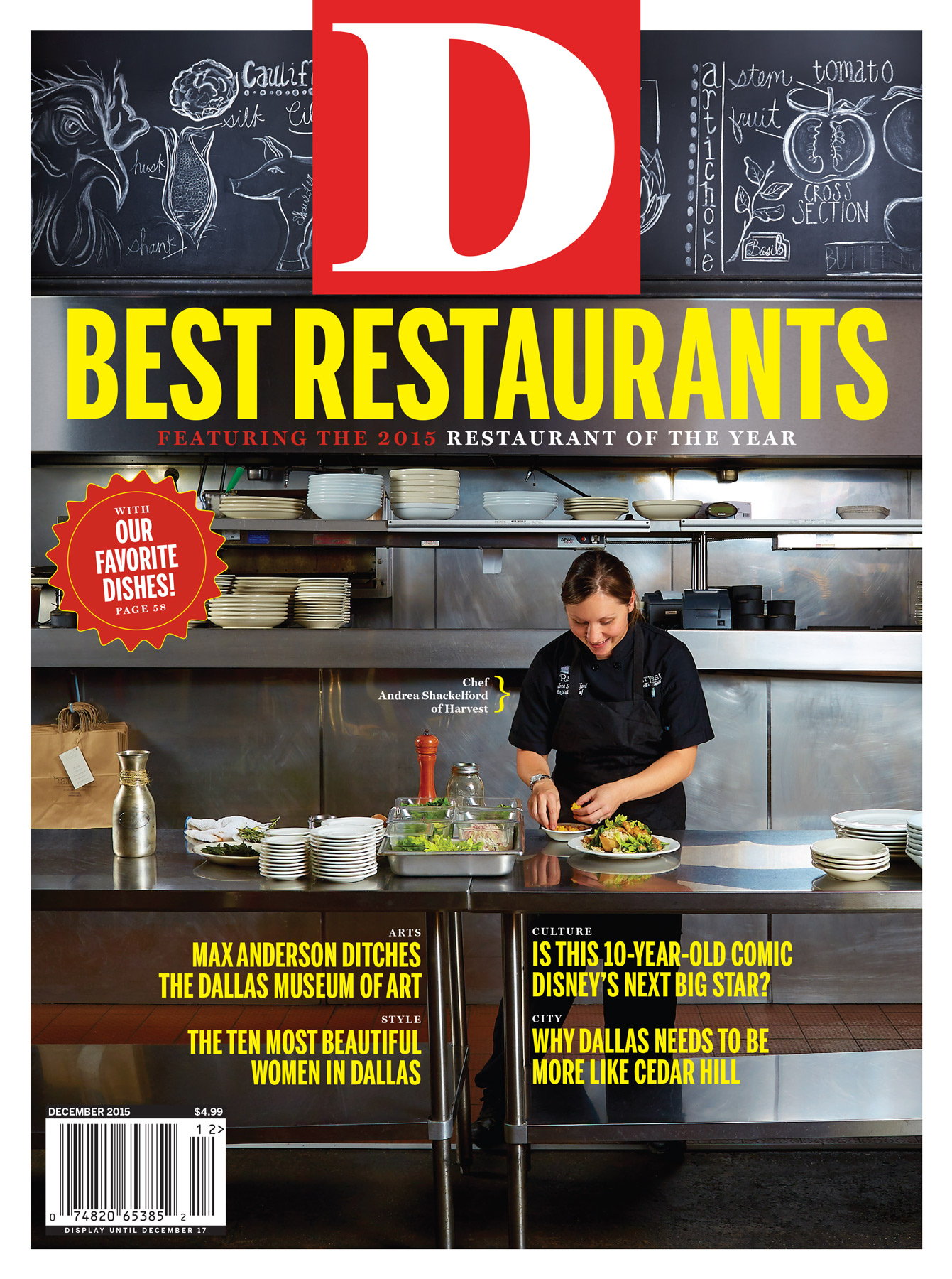 D-Magazine December 01, 2015 Issue Cover