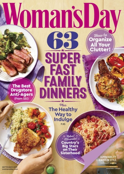 Woman's Day September 01, 2019 Issue Cover