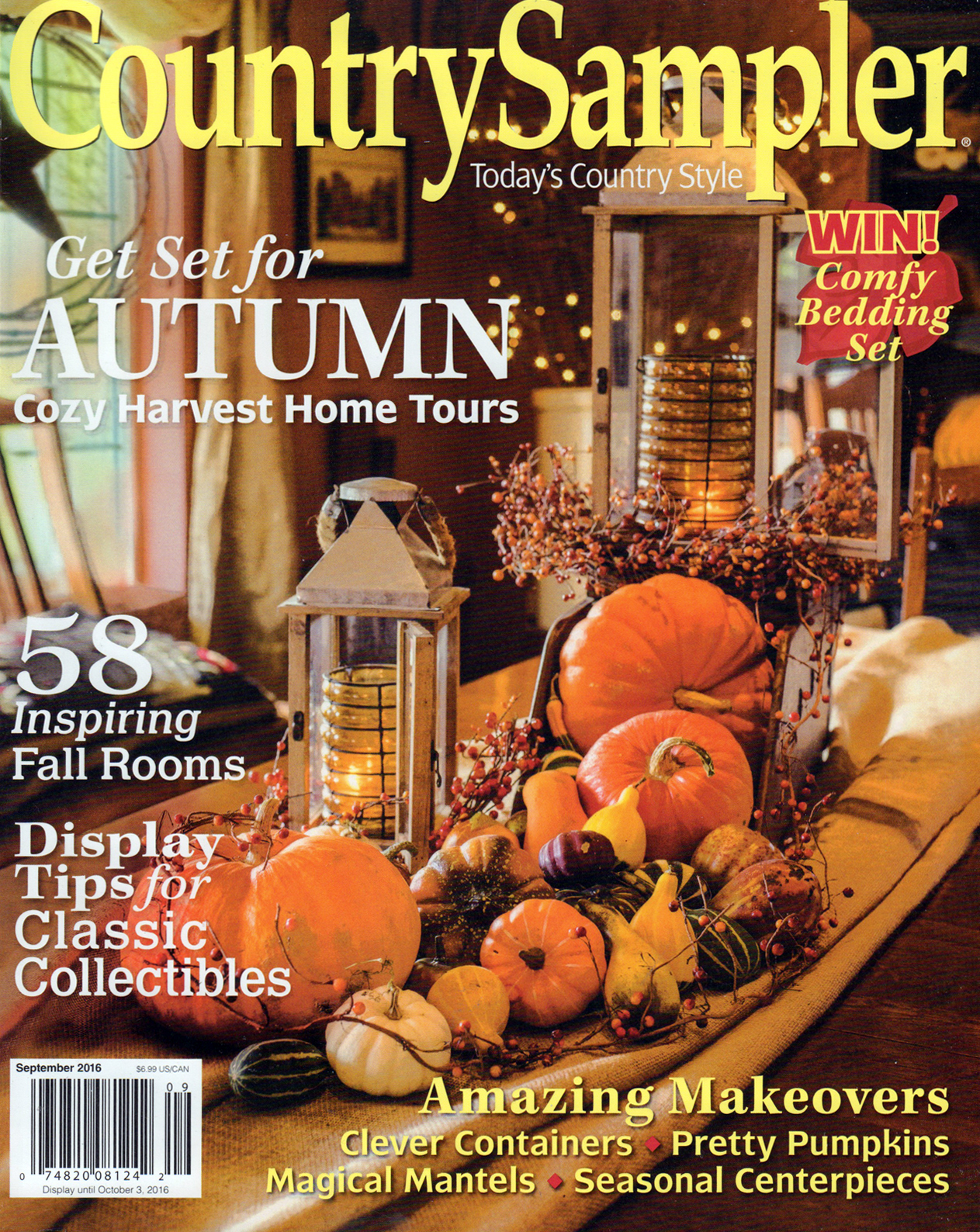 Country-Sampler September 01, 2016 Issue Cover