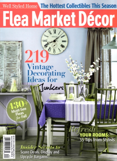 Flea Market Décor September 01, 2014 Issue Cover