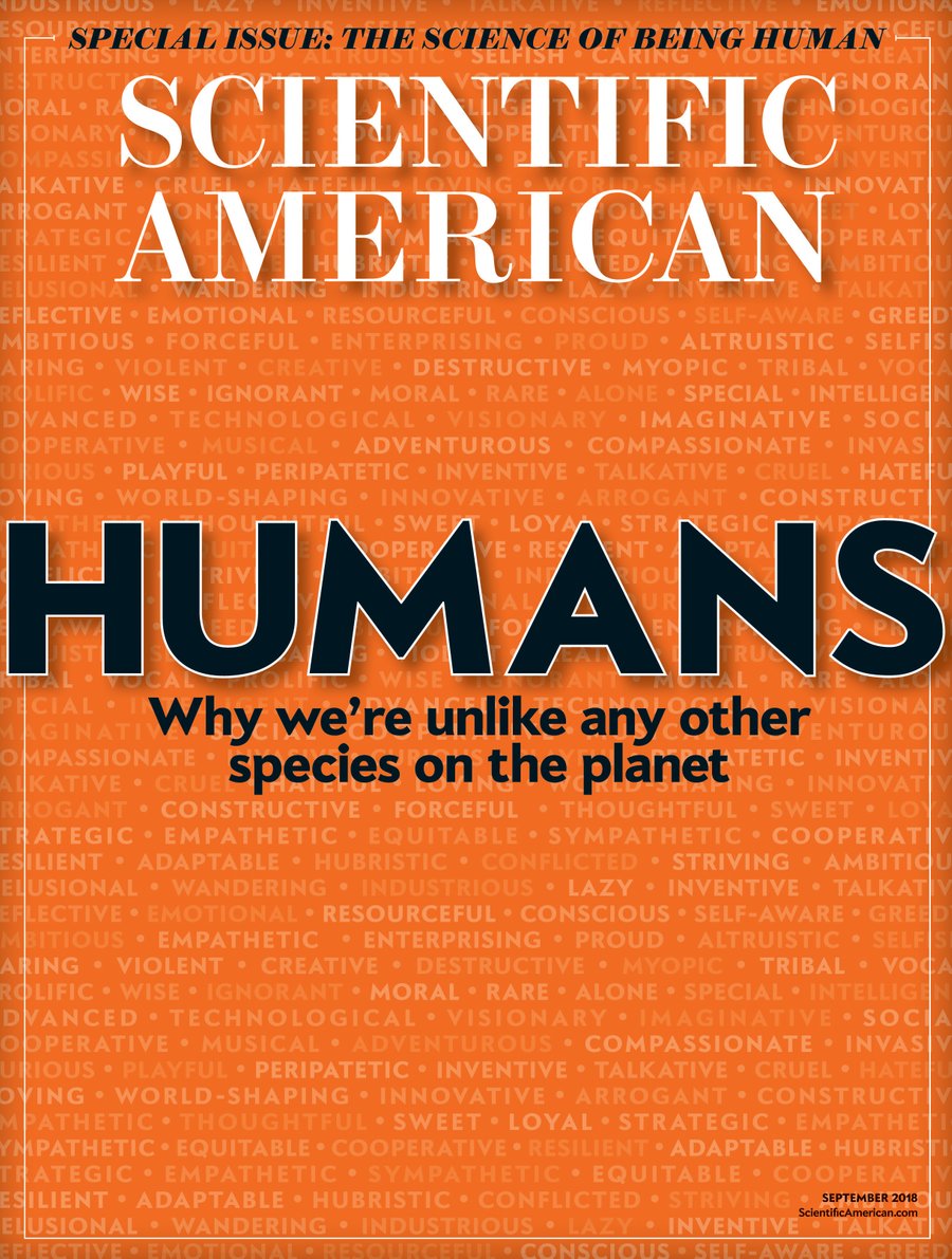 Scientific-American September 01, 2018 Issue Cover