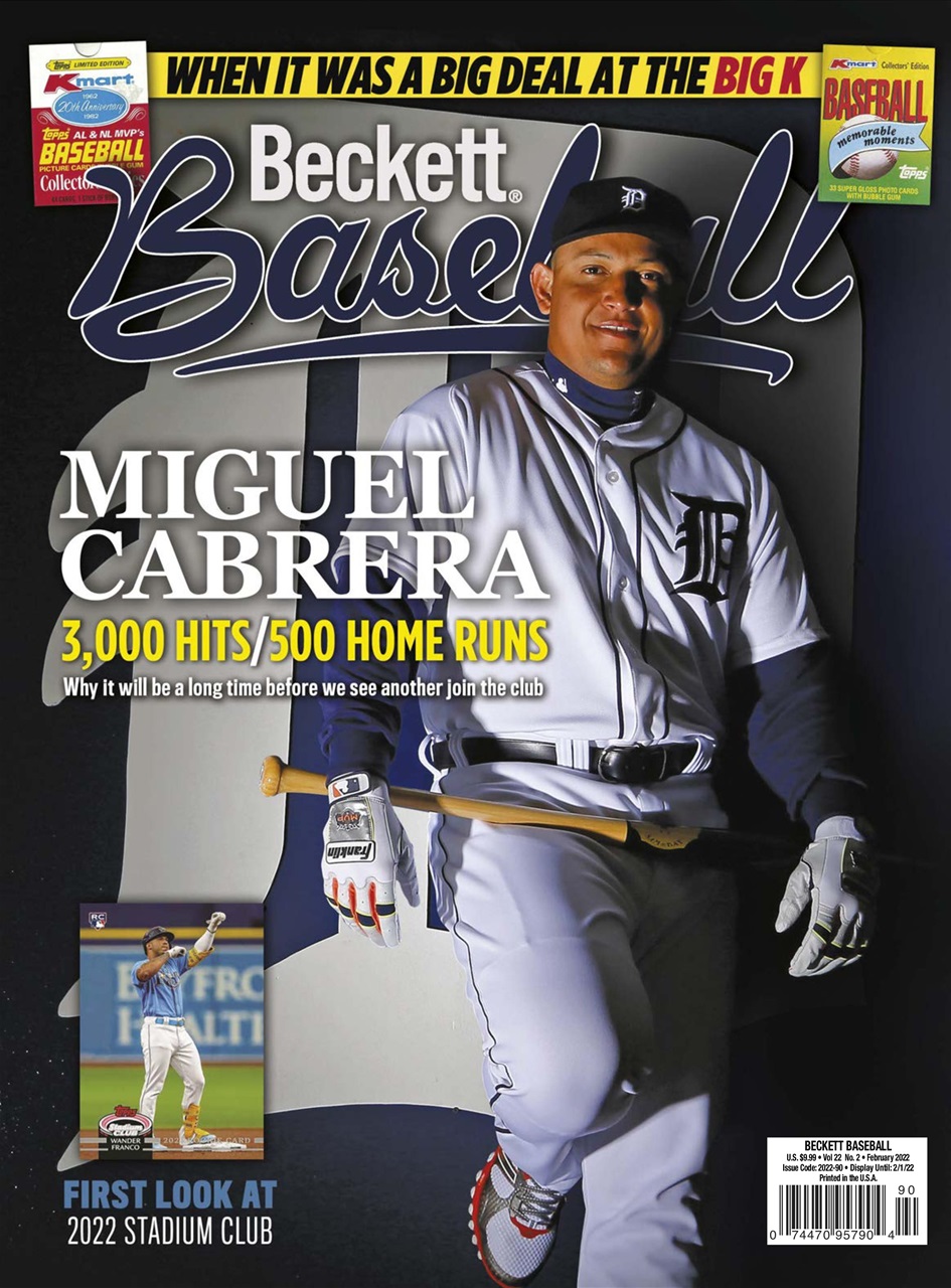 Beckett-Baseball February 01, 2022 Issue Cover