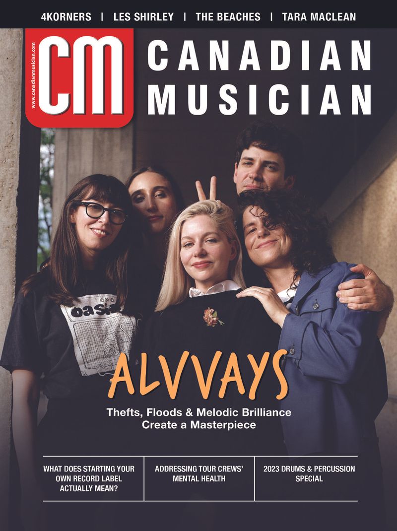 Canadian-Musician January 01, 2023 Issue Cover
