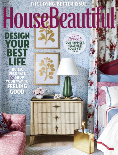 House Beautiful November 01, 2018 Issue Cover