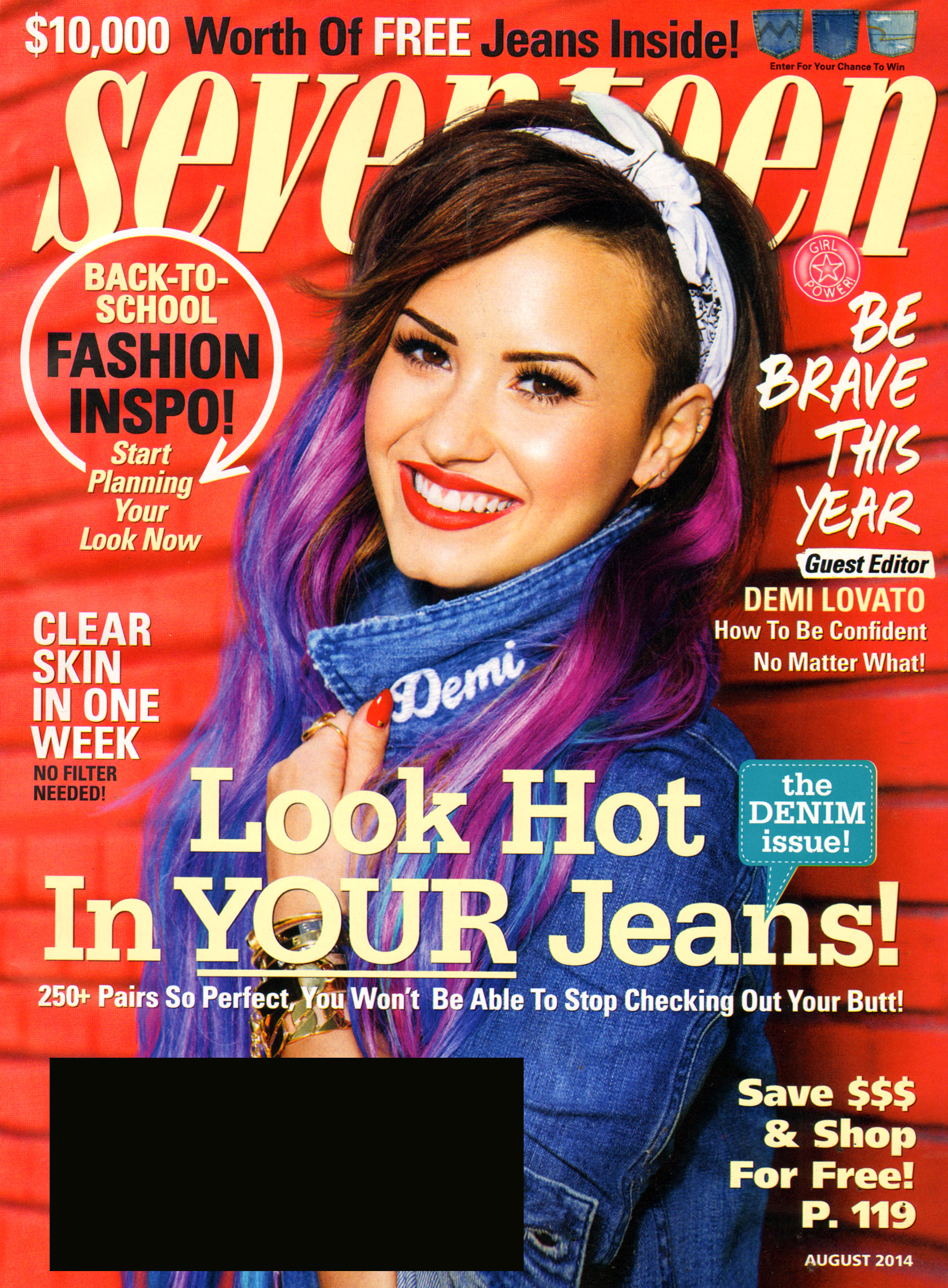 Seventeen August 01, 2014 Issue Cover