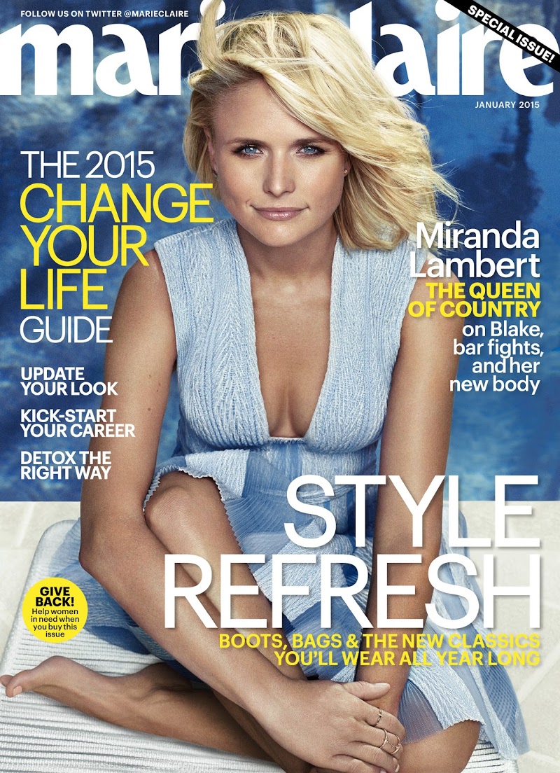marie-claire January 01, 2015 Issue Cover