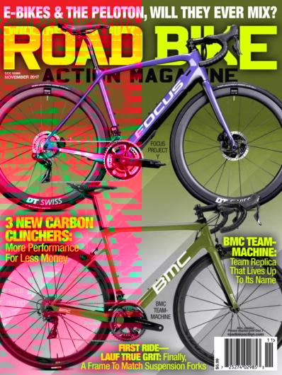 Road Bike Action November 01, 2017 Issue Cover