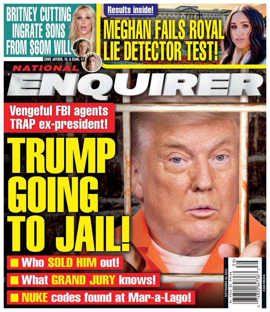 national-enquirer September 26, 2022 Issue Cover