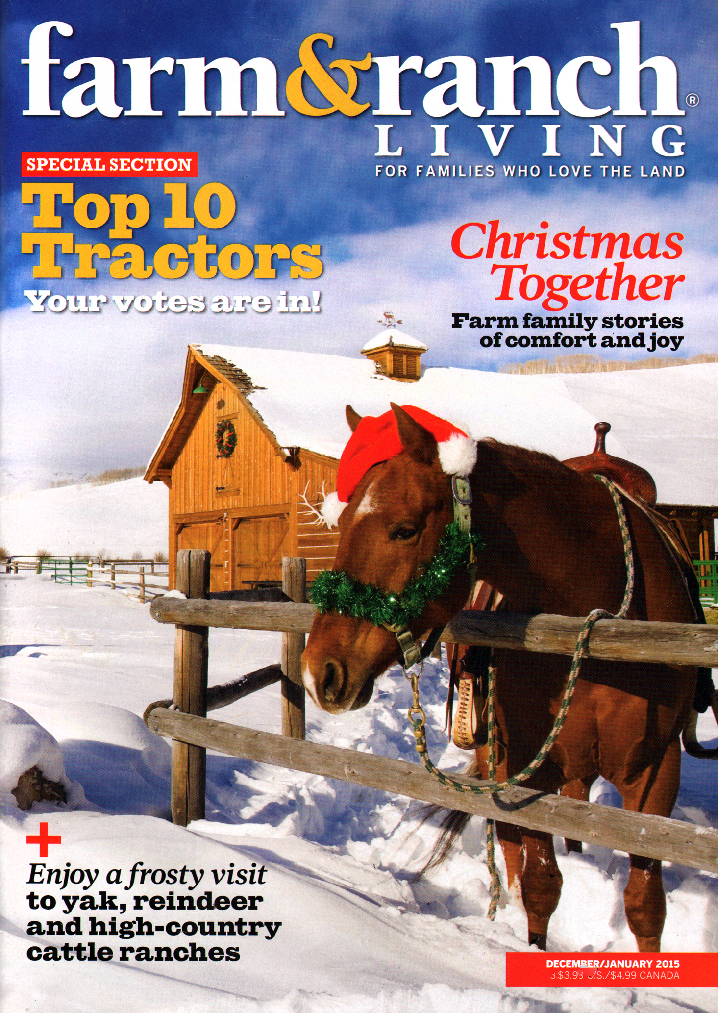 Farm-and-Ranch-Living December 01, 2014 Issue Cover