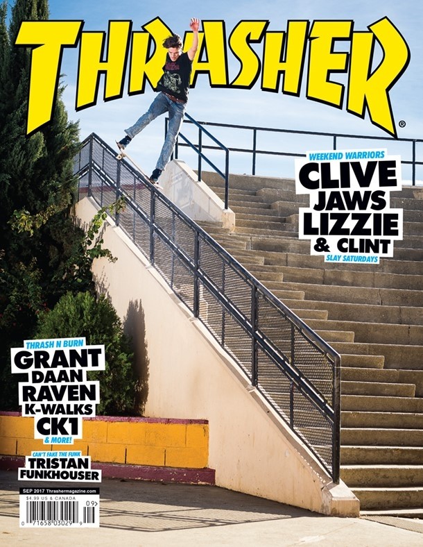 Thrasher September 01, 2017 Issue Cover