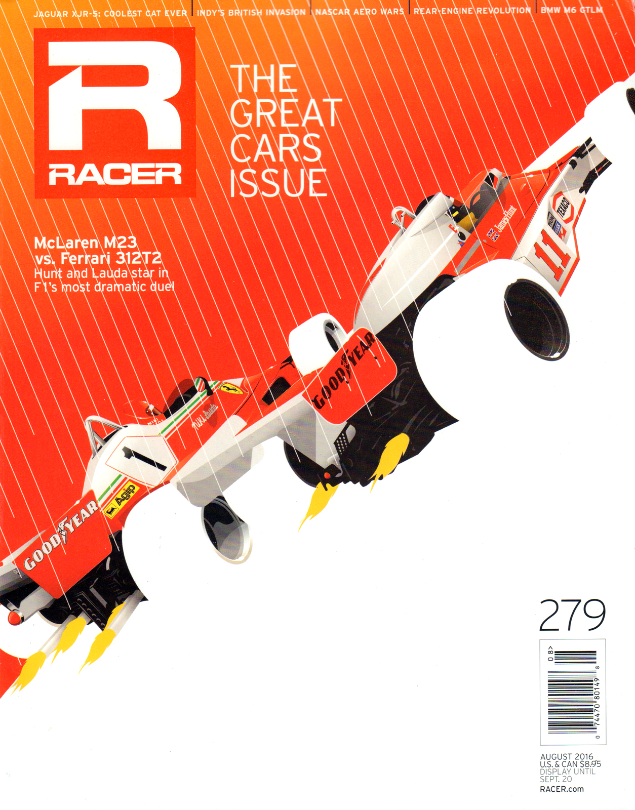 Racer August 01, 2016 Issue Cover