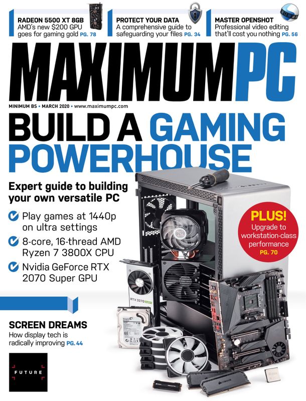 Maximum-PC March 01, 2020 Issue Cover