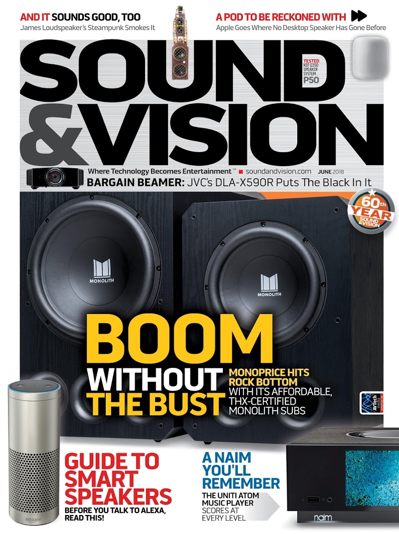 Sound-and-Vision June 01, 2018 Issue Cover