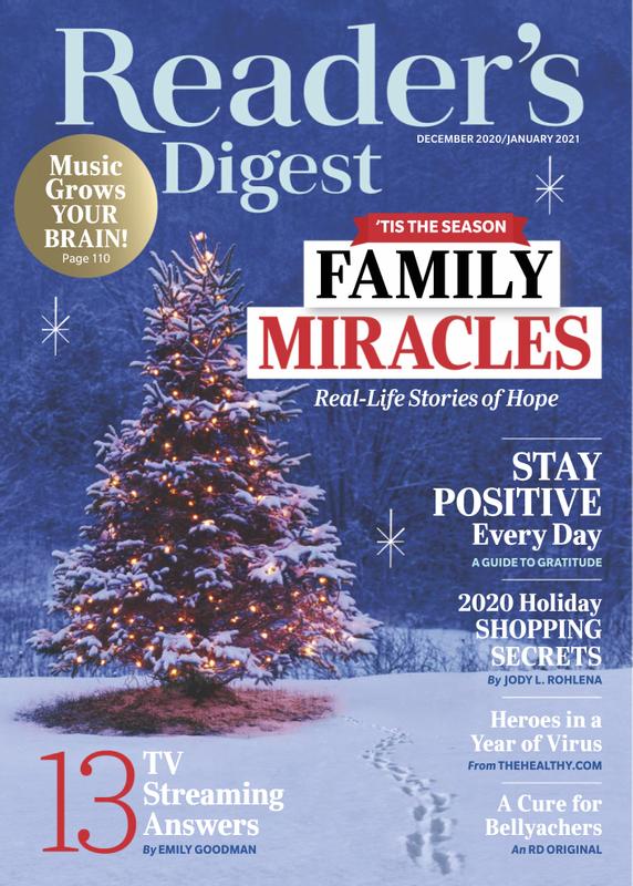 Readers-Digest December 01, 2020 Issue Cover
