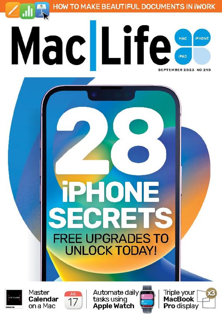 Mac-|-Life September 01, 2023 Issue Cover