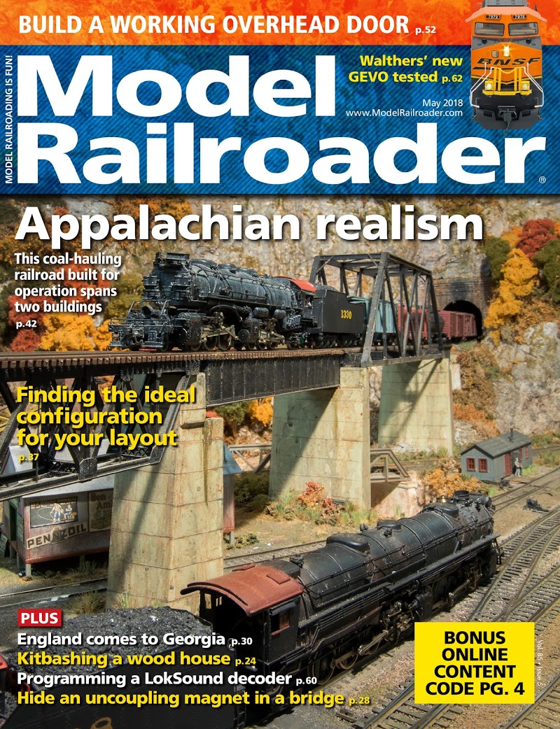Model-Railroader May 01, 2018 Issue Cover