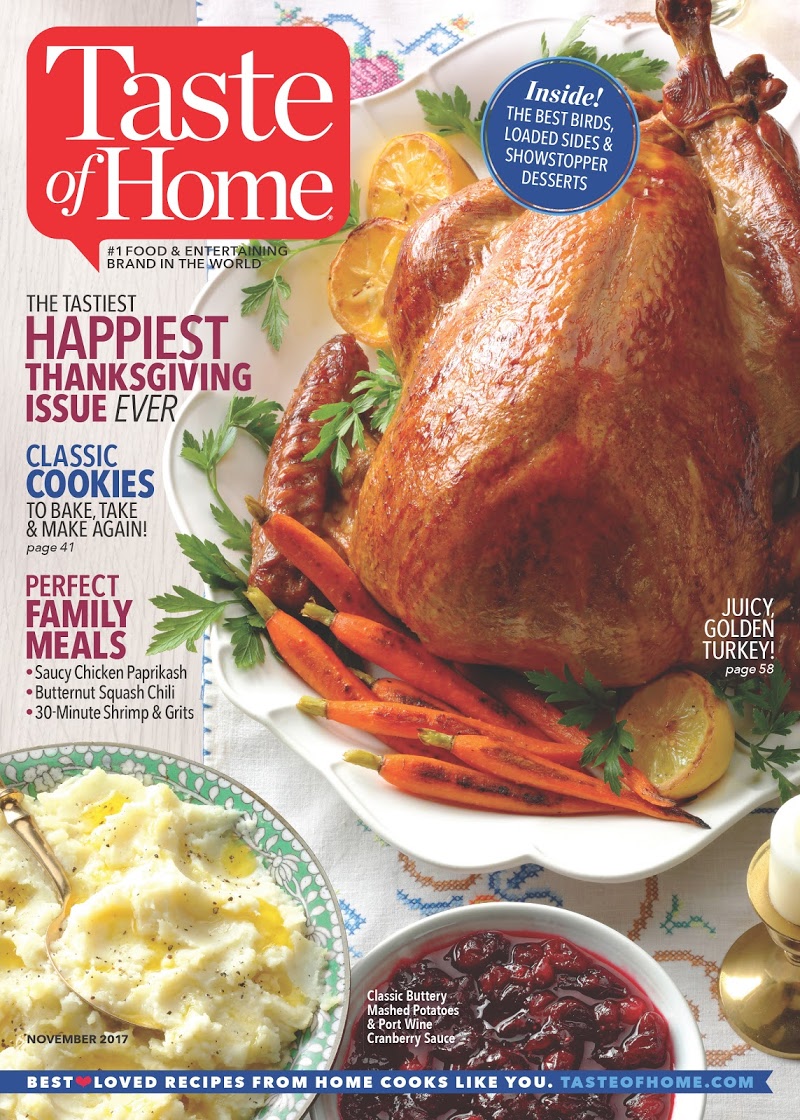 taste-of-home November 01, 2017 Issue Cover