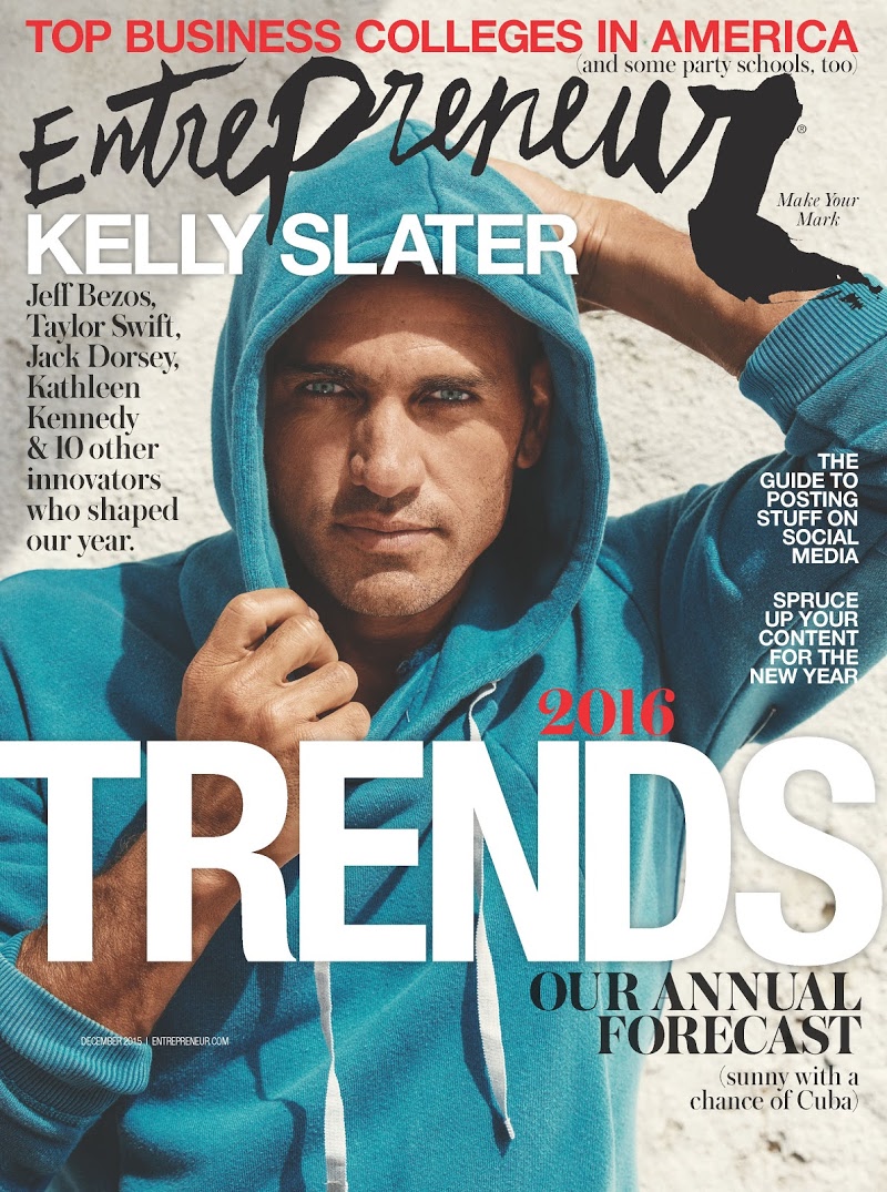 Entrepreneur December 01, 2015 Issue Cover