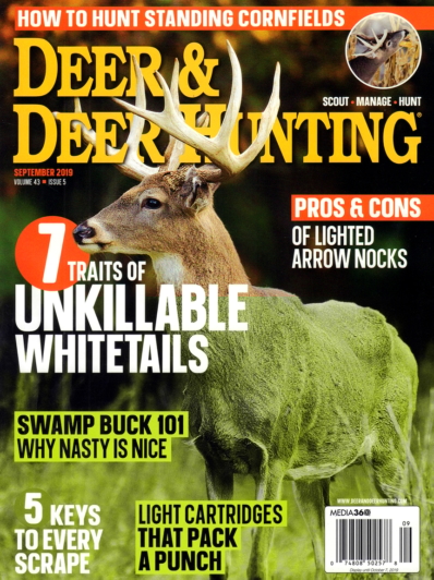 Deer & Deer Hunting September 01, 2019 Issue Cover
