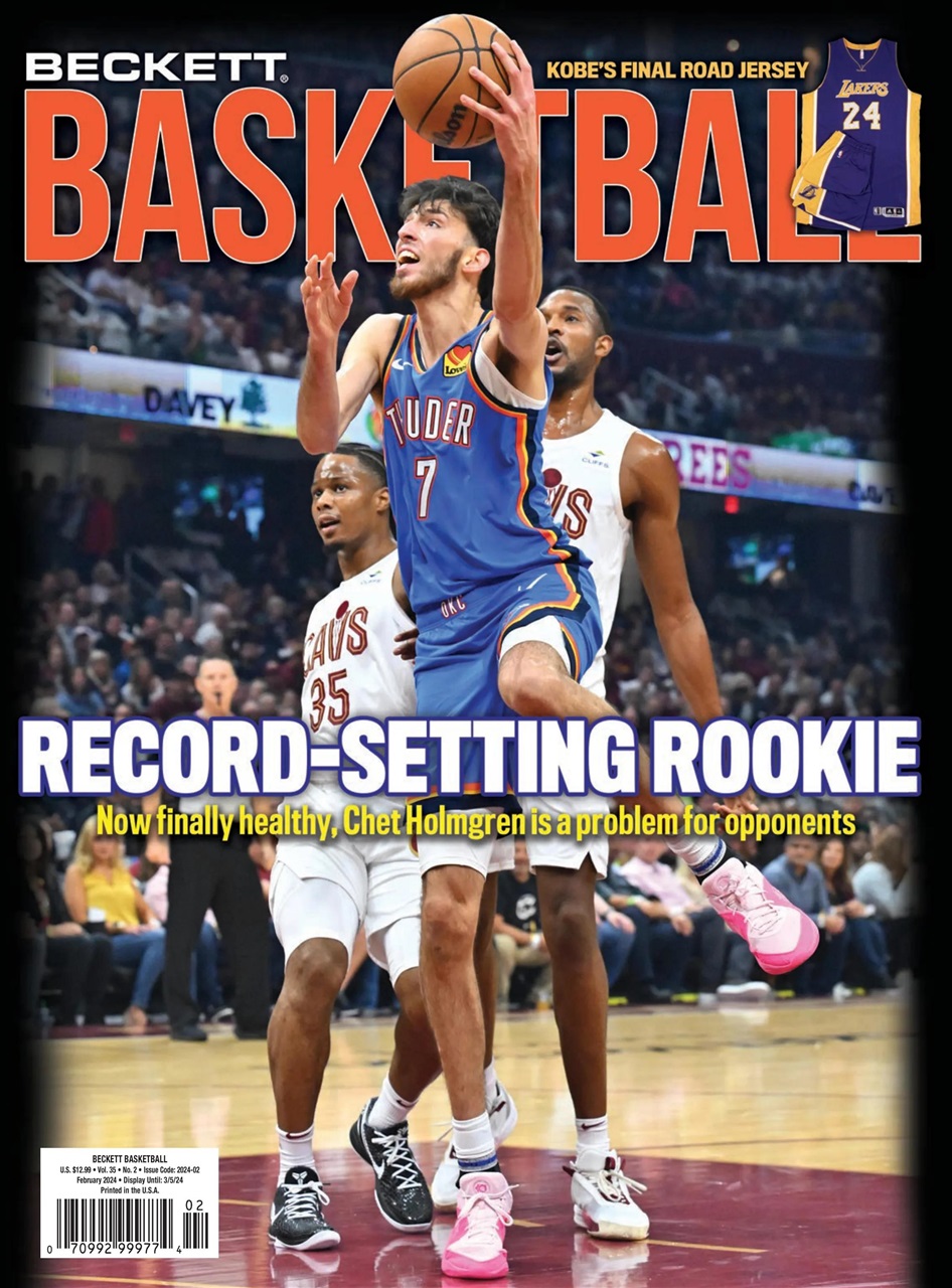 Beckett-Basketball February 01, 2024 Issue Cover