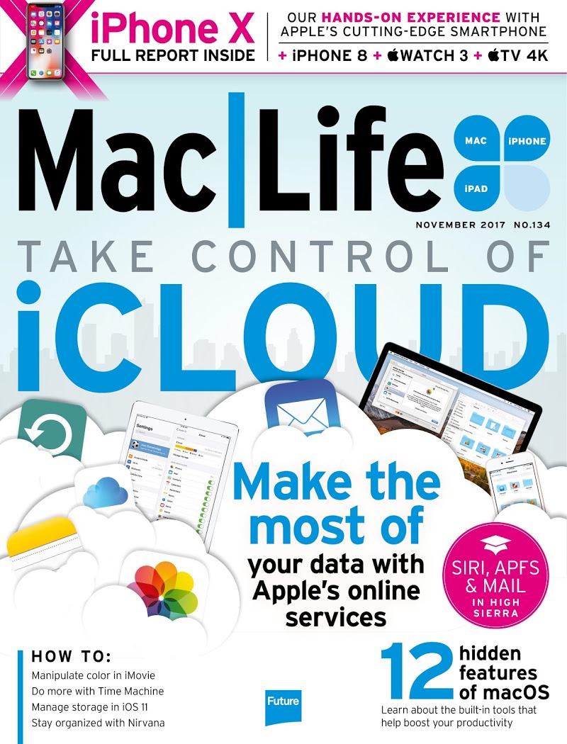 Mac-|-Life November 01, 2017 Issue Cover