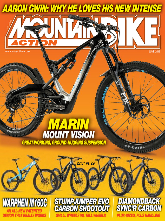 Mountain-Bike-Action June 01, 2019 Issue Cover