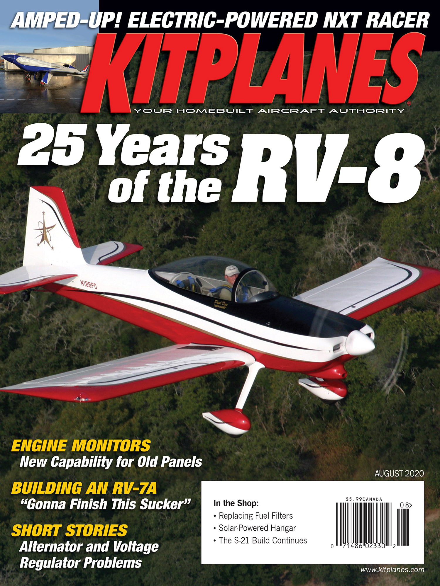 Kit-Planes August 01, 2020 Issue Cover