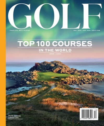 Golf Magazine December 01, 2019 Issue Cover