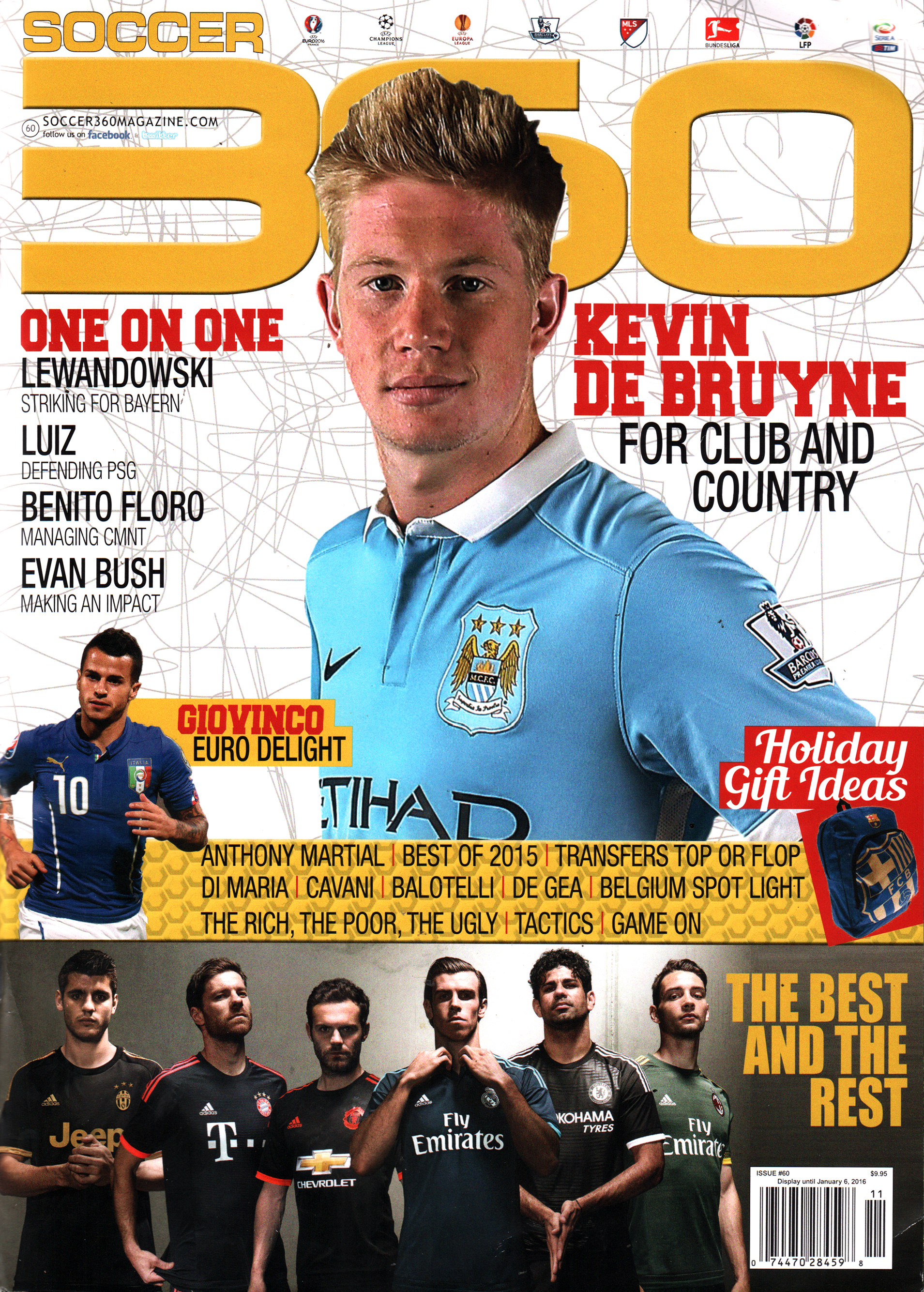 Soccer-360 November 01, 2015 Issue Cover