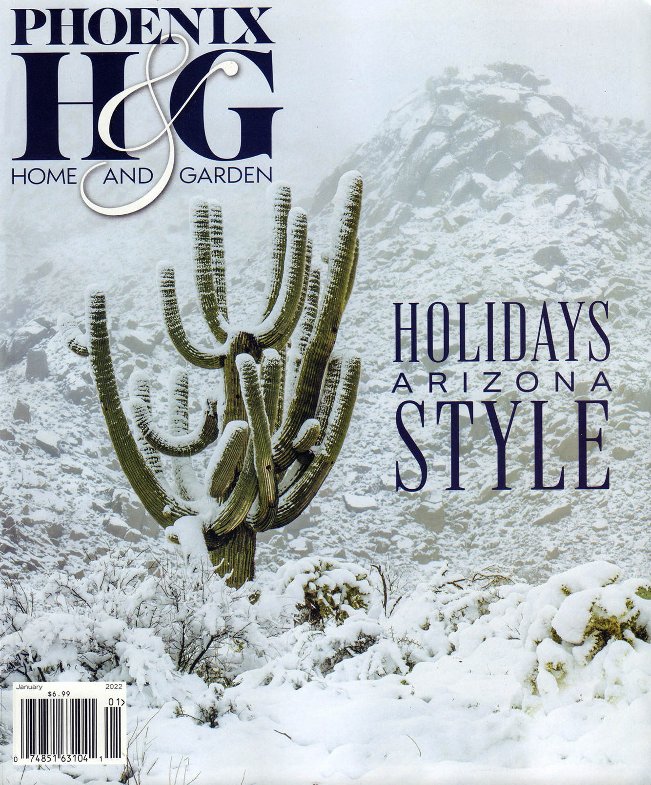 Phoenix-Home-and-Garden January 01, 2022 Issue Cover