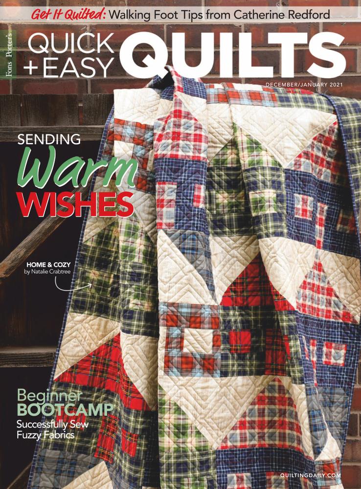 Quick-and-Easy-Quilts December 01, 2020 Issue Cover