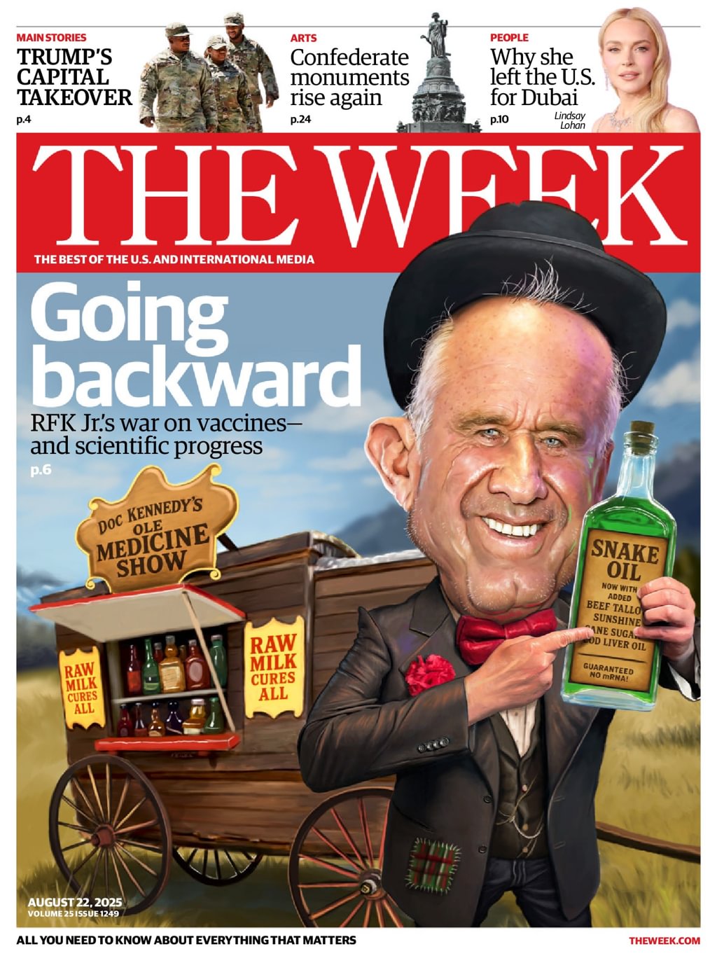 The-Week August 22, 2025 Issue Cover