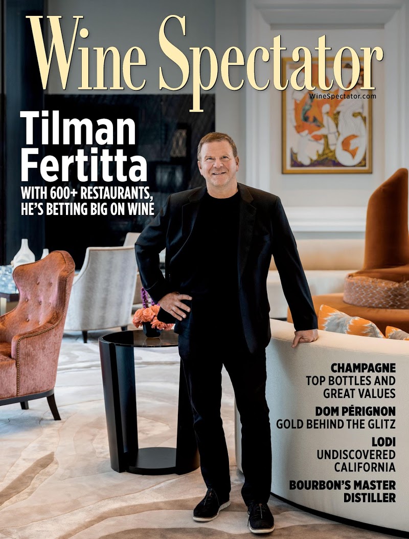 Wine-Spectator December 15, 2018 Issue Cover