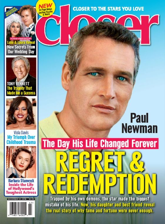 Closer November 21, 2016 Issue Cover