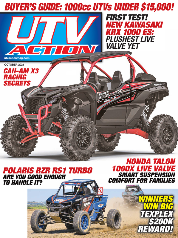 UTV-Action October 01, 2021 Issue Cover