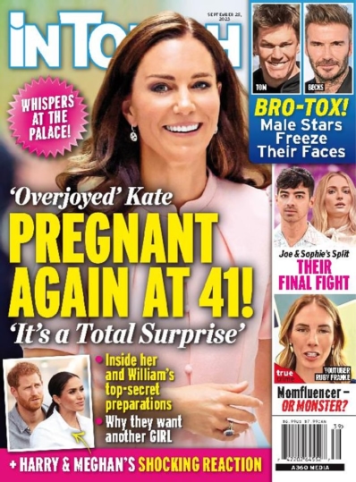In Touch Weekly September 25, 2023 Issue Cover