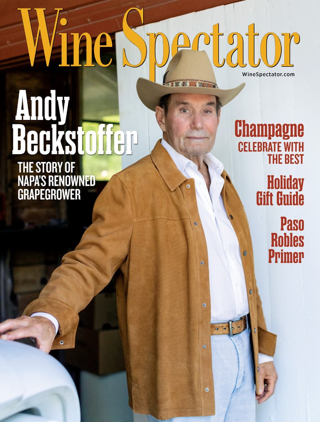 Wine Spectator December 15, 2026 Issue Cover