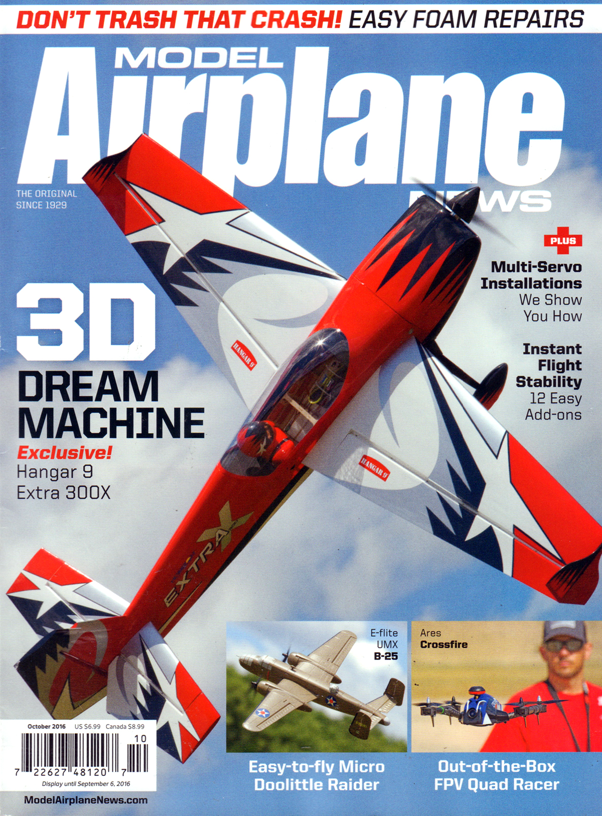 Model-Airplane-News October 01, 2016 Issue Cover