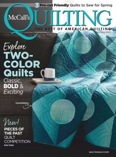 McCall's Quilting May 01, 2020 Issue Cover