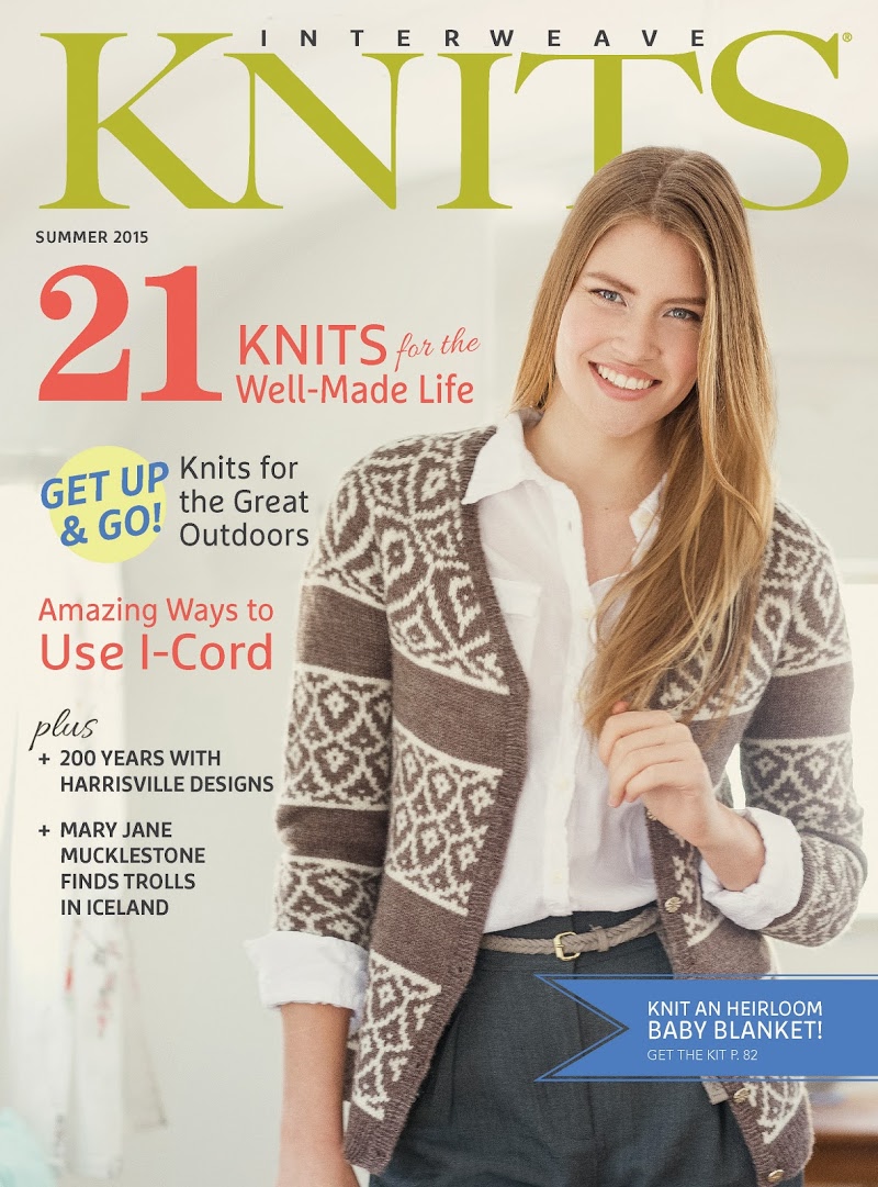 Interweave-Knits June 01, 2015 Issue Cover