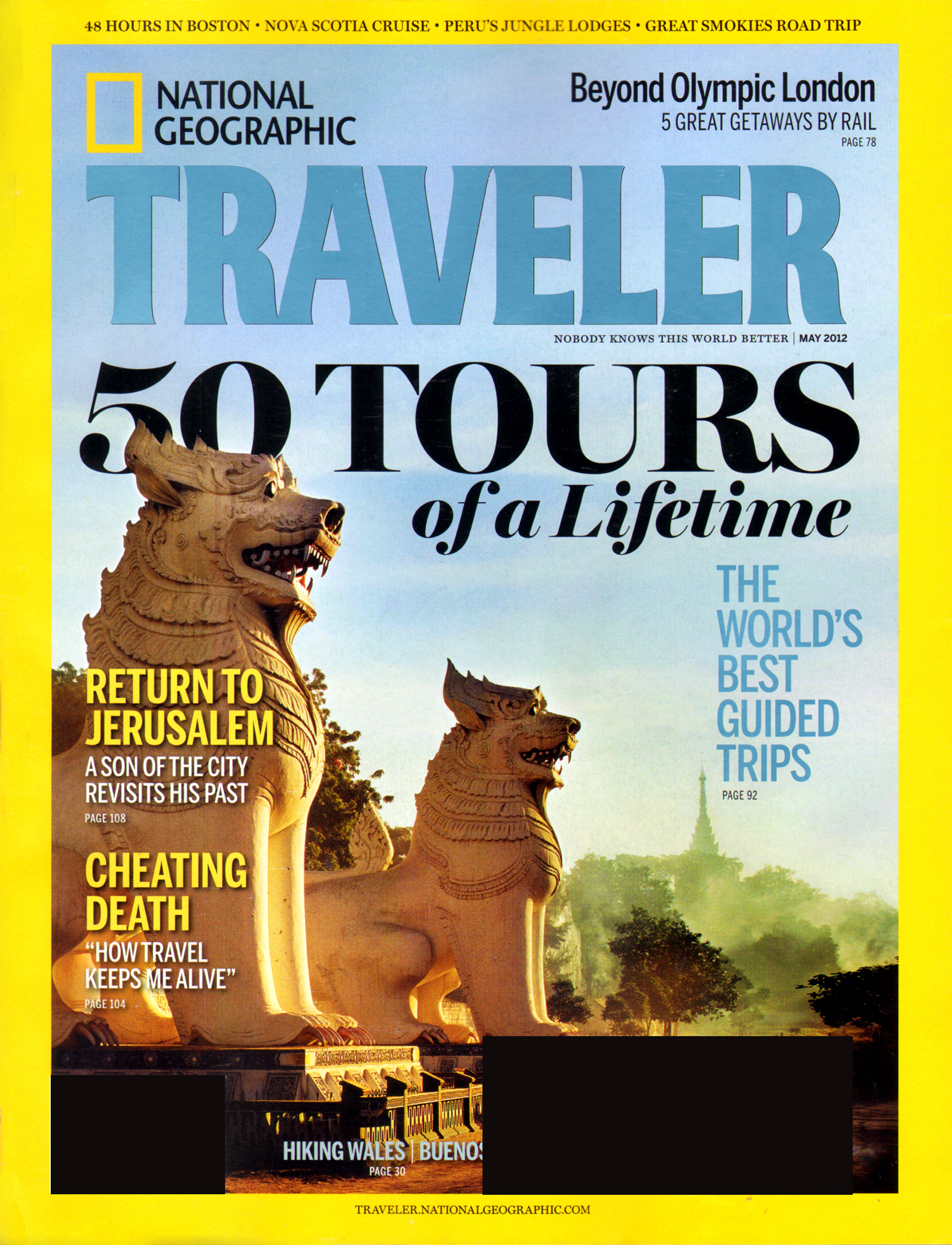 National-Geographic-Traveler May 01, 2012 Issue Cover