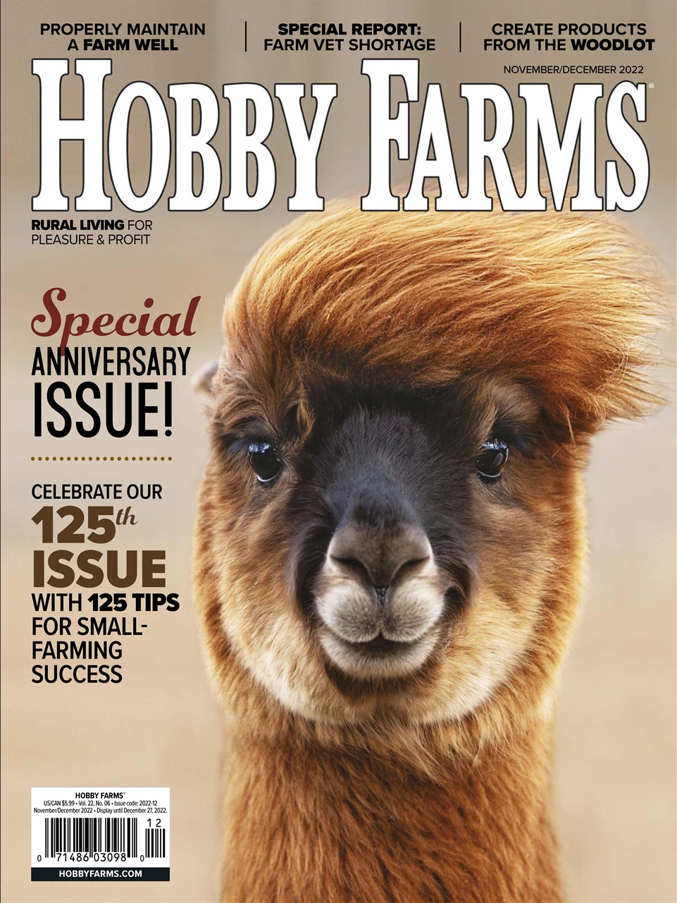 Hobby-Farms November 01, 2022 Issue Cover