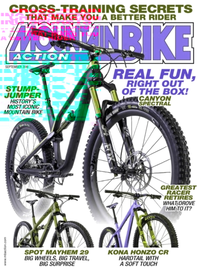 Mountain Bike Action September 01, 2018 Issue Cover