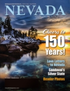 Nevada-Magazine November 01, 2014 Issue Cover