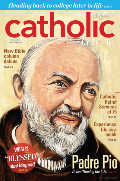 Catholic Digest September 01, 2018 Issue Cover