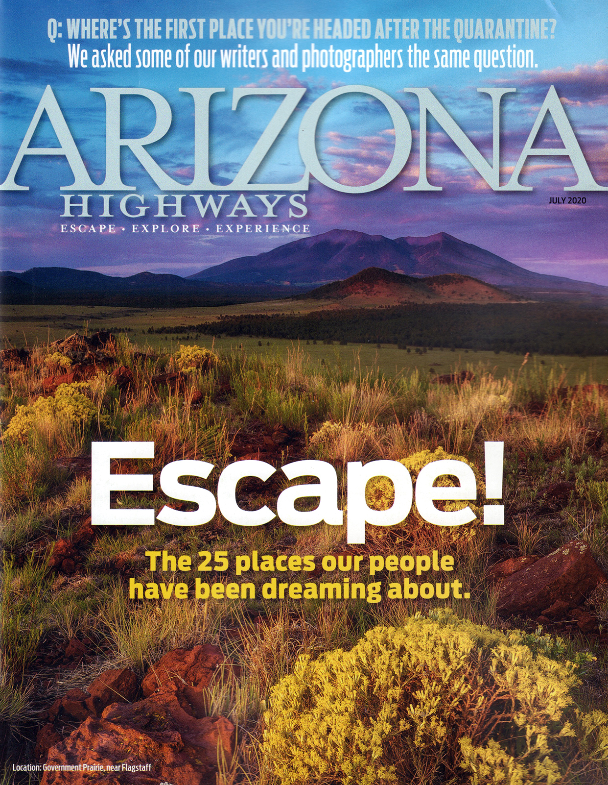 Arizona-Highways July 01, 2020 Issue Cover