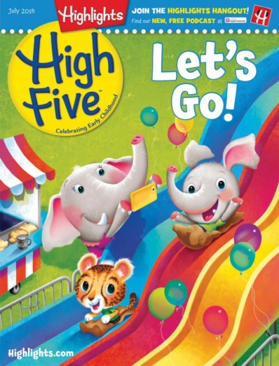 Highlights High Five July 01, 2018 Issue Cover
