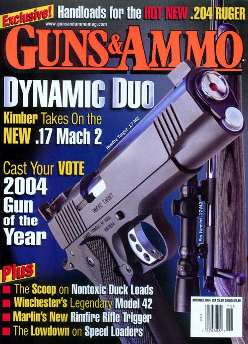 Guns-and-Ammo November 01, 2004 Issue Cover