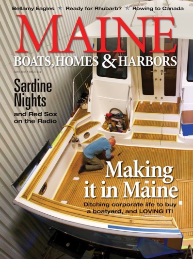 Maine Boats, Homes & Harbors May 01, 2015 Issue Cover