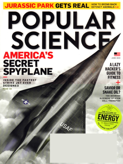 Popular Science June 01, 2015 Issue Cover